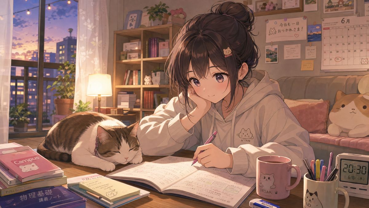 抖音揭秘动漫-治愈系日常动漫分享
